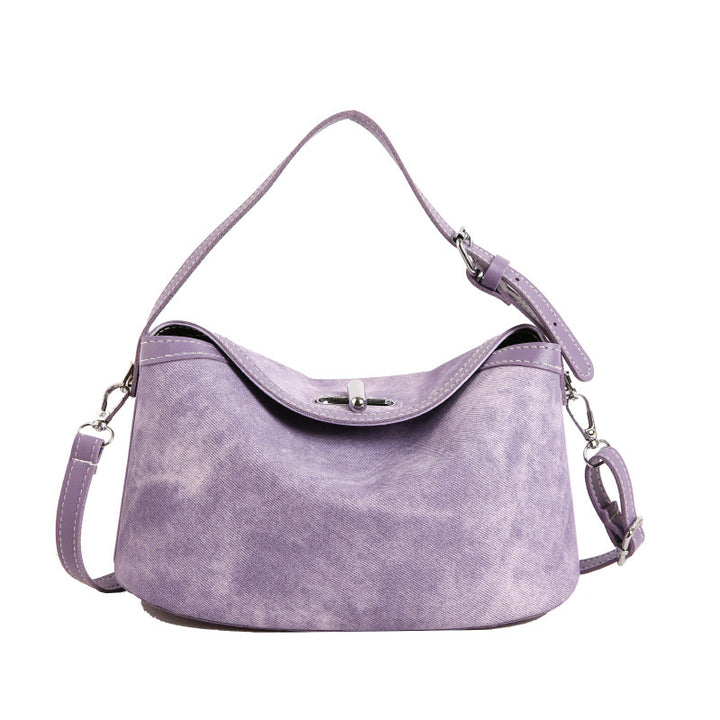 WoStylish Vintage Suede Hobo Bag Kalsten