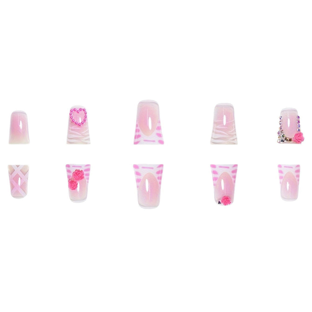 Decorative Floral Nail Art Set Kalsten