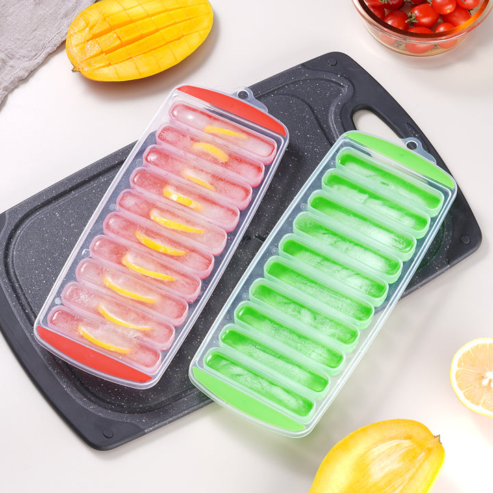 Silicone Ice Cube Tray with Ergonomic Handle Kalsten