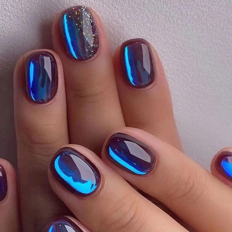 Glossy Gel Nail Extensions Kalsten