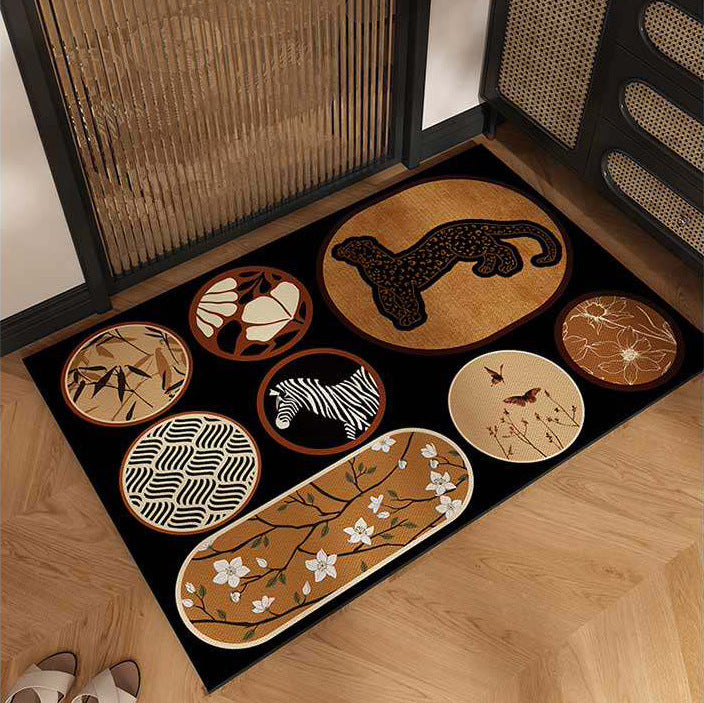 Decorative Bird Theme Rug