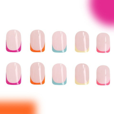 Creative French Tip Nail Art Kalsten