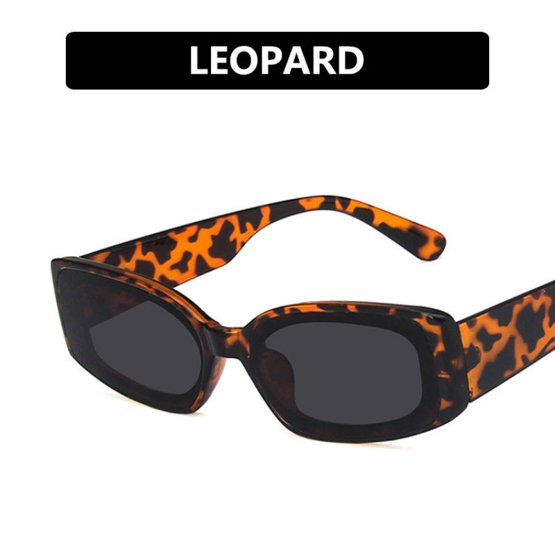 Ladies fashionable transparent sunglasses with square design Kalsten
