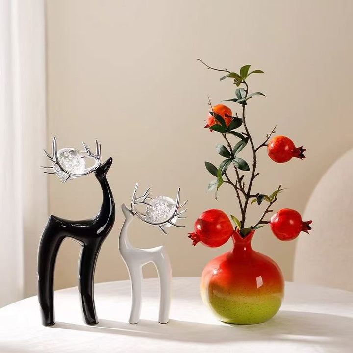 Artistic Ceramic Vase Set for Home Decor