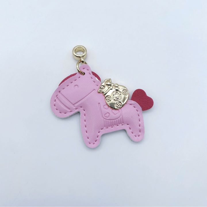 Animal-Shaped Leather Keychain Kalsten