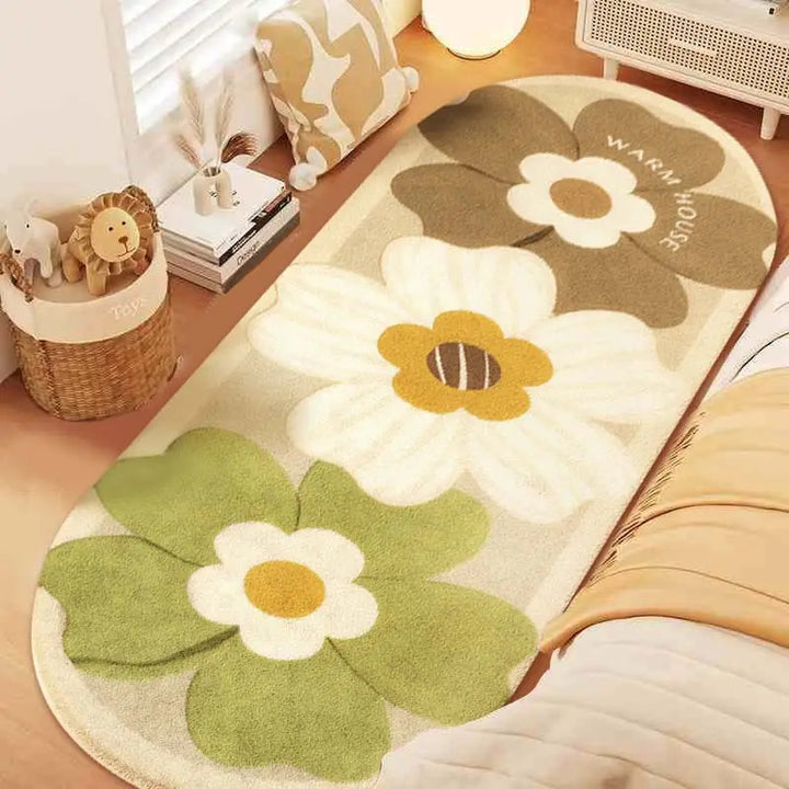 Floral Patterned Area Rug