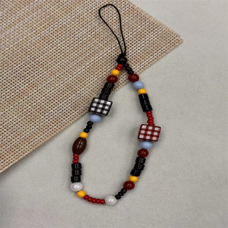 Handmade Beaded Phone Necklace Kalsten