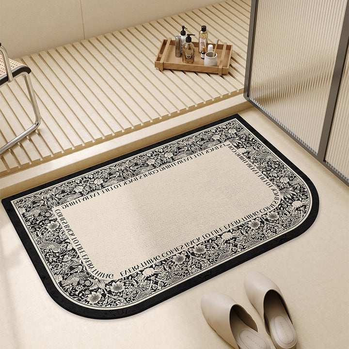 Elegant Soft Anti-Slip Bath Mat