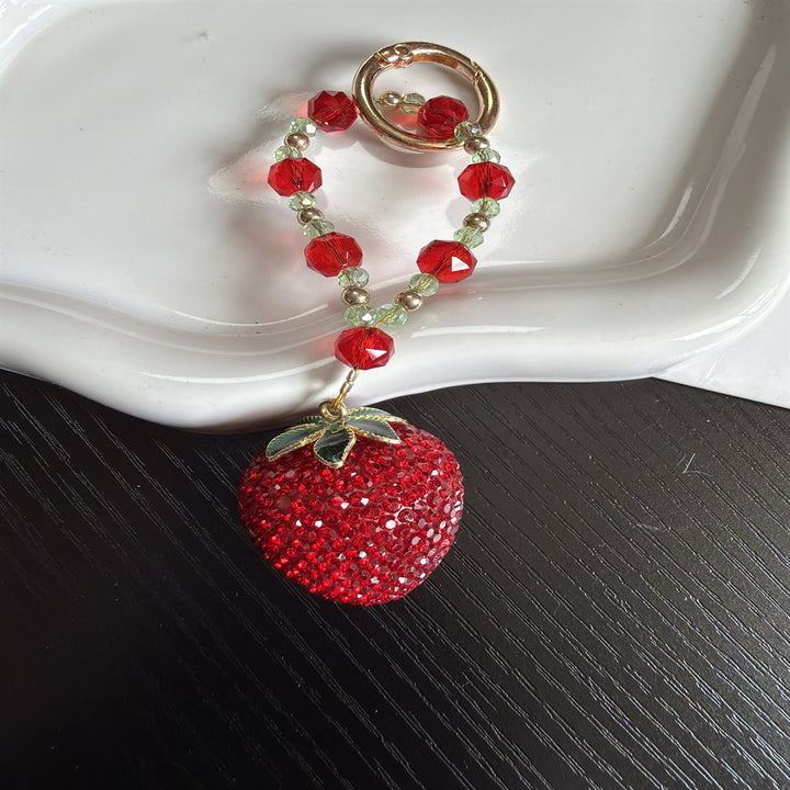 Strawberry Charm Keychain Holder Kalsten
