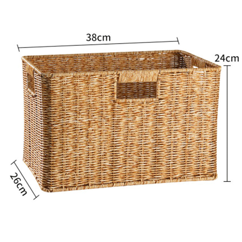 Rectangular Woven Storage Basket Kalsten