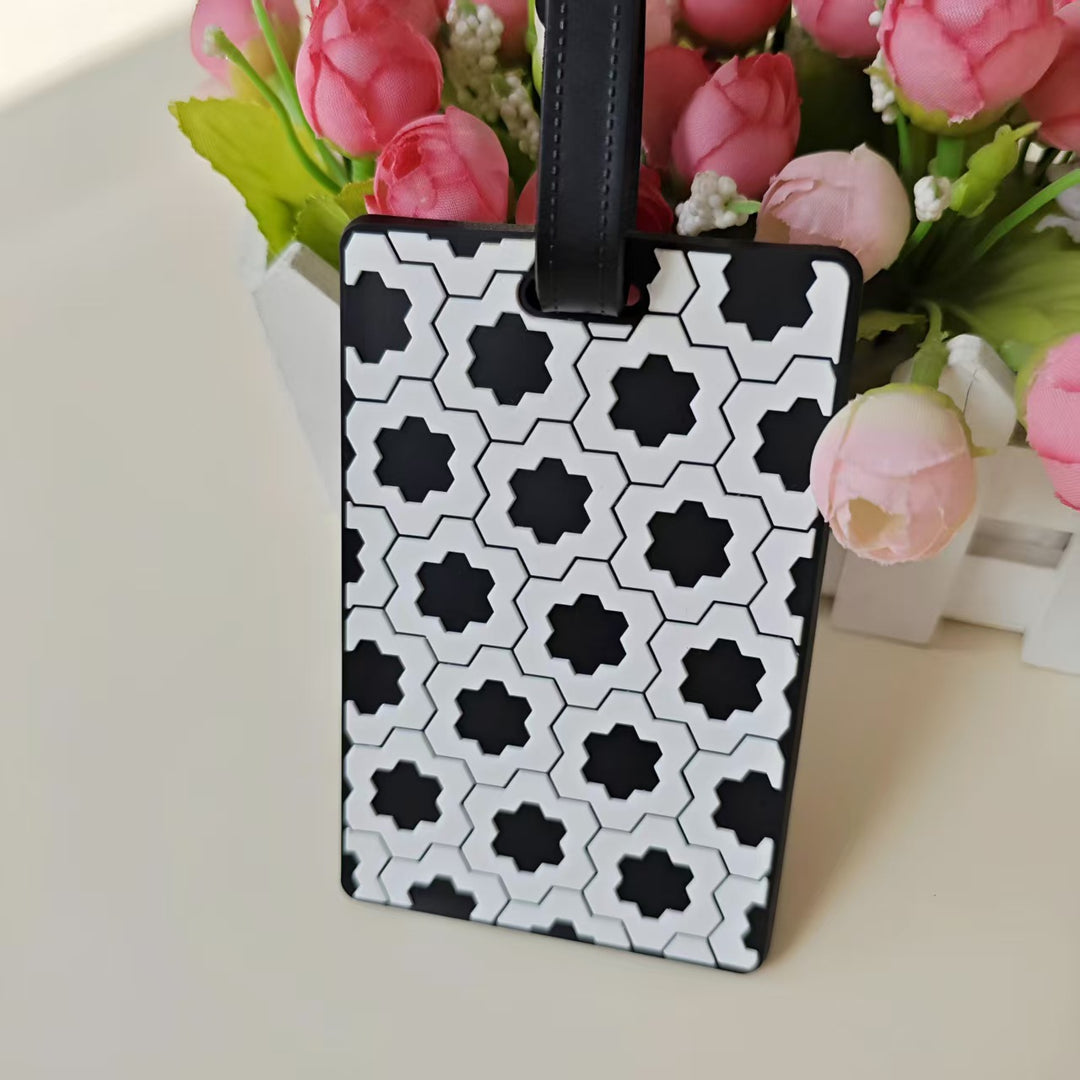 Unisex luggage tag in creative Tetris design Kalsten