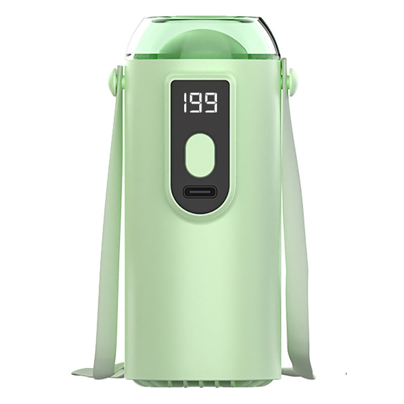 Ladies Portable Mini Air Circulator with Digital Temperature Display Kalsten