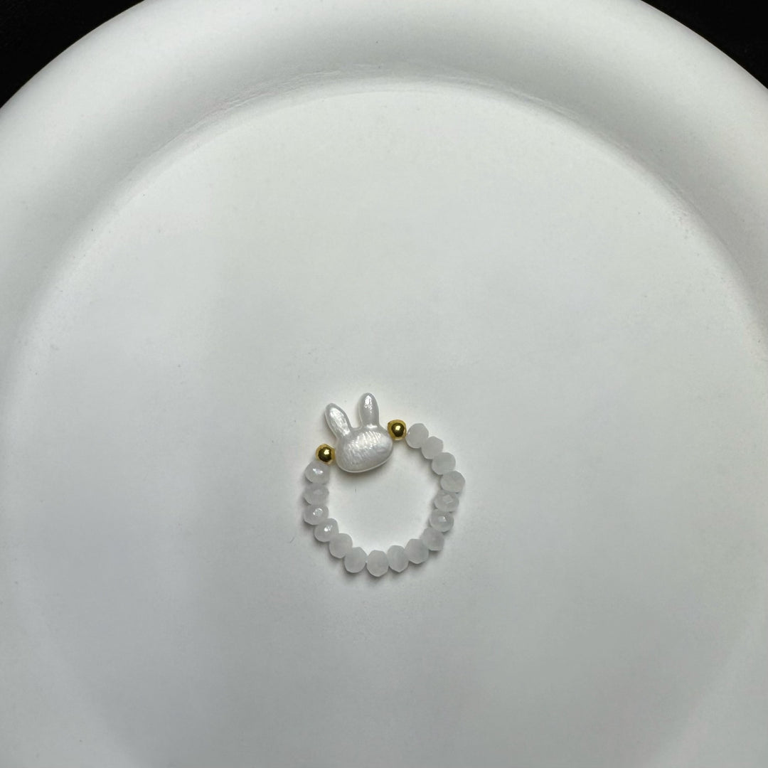 Cute Rabbit Charm Beaded Bracelet Kalsten