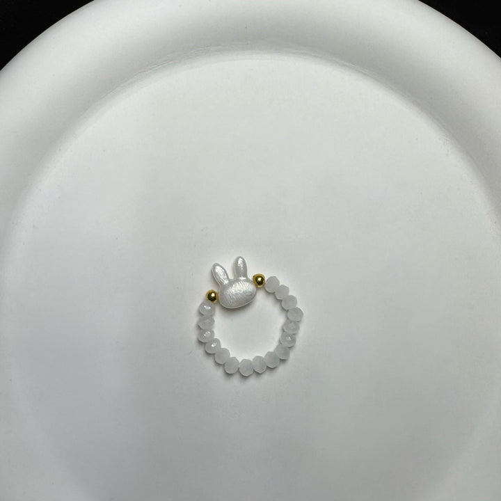 Cute Rabbit Charm Beaded Bracelet Kalsten