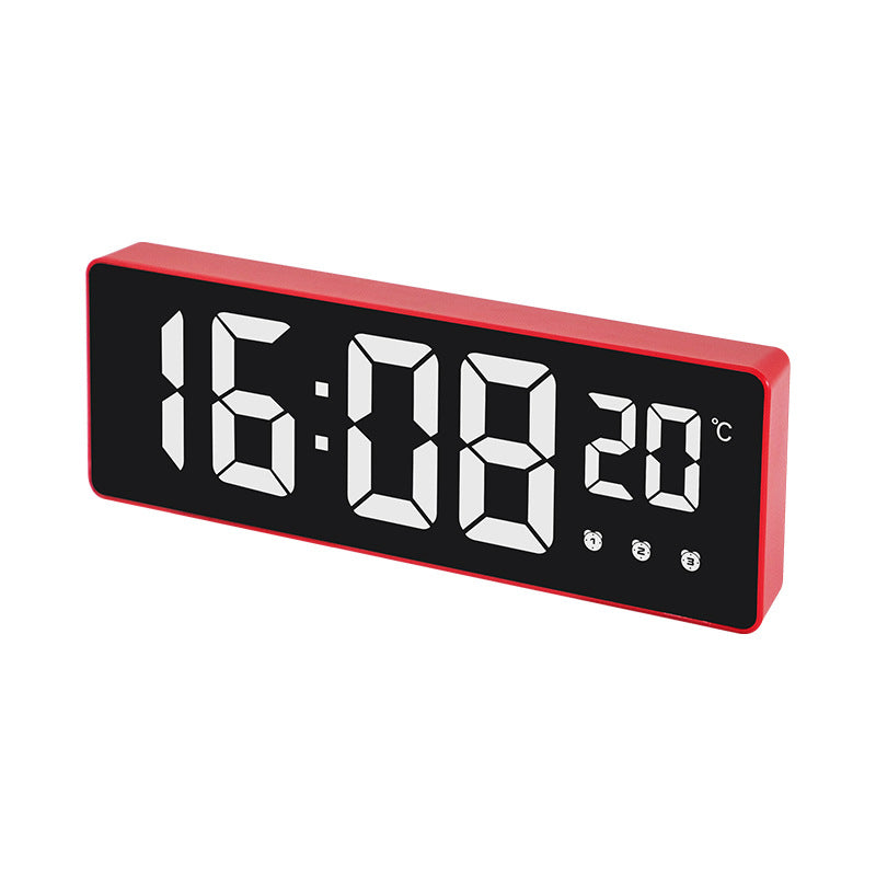 Digital table alarm clock with temperature display and LED display Kalsten