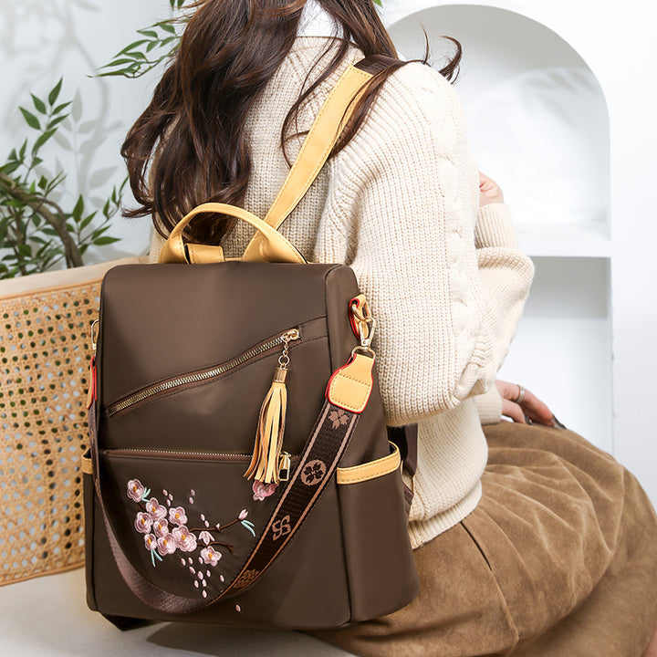 Stylish Embroidered Backpack Kalsten