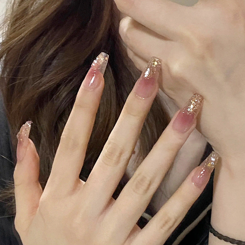 Glittering artificial nails Kalsten