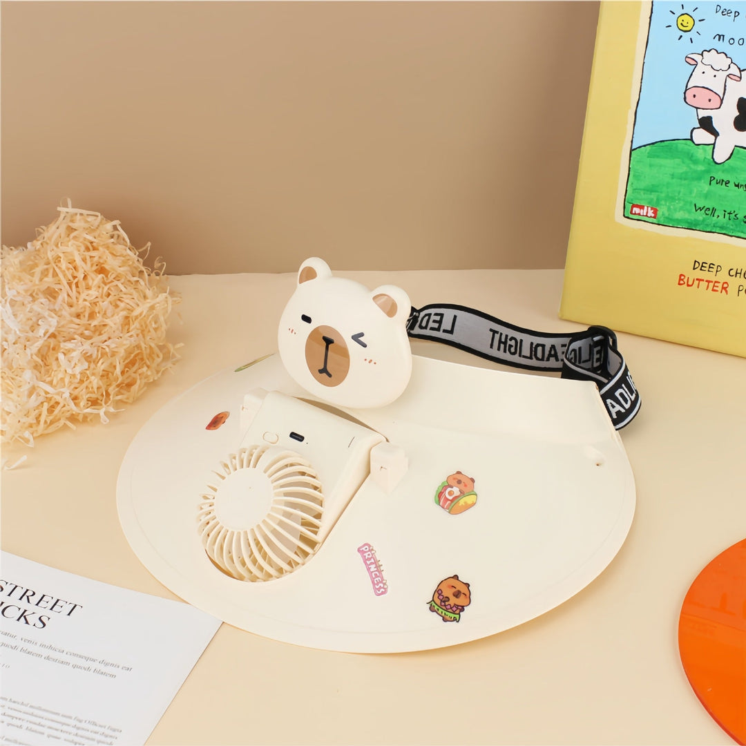 Ladies Comfortable Table Fan with Playful Design Kalsten