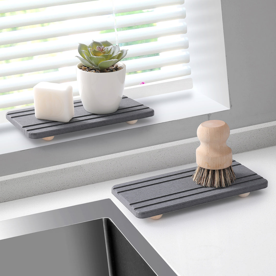 Elegant Bathroom Vanity Tray