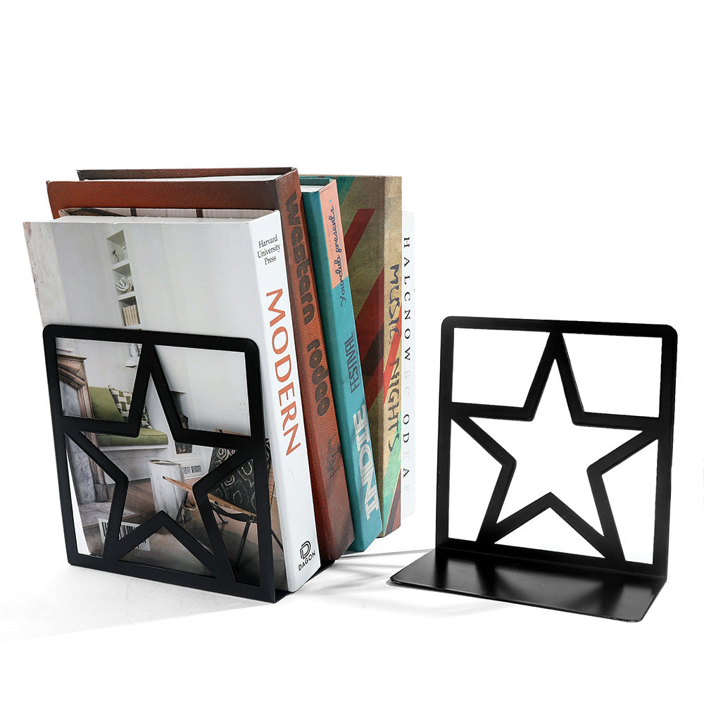 Star-Shaped Decorative Bookends