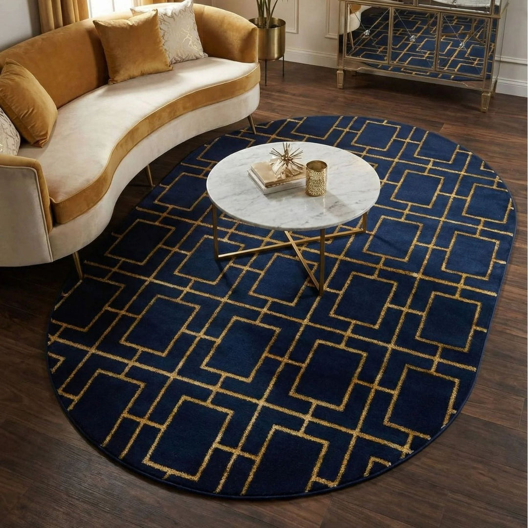 Geometric Patterned Area Rug