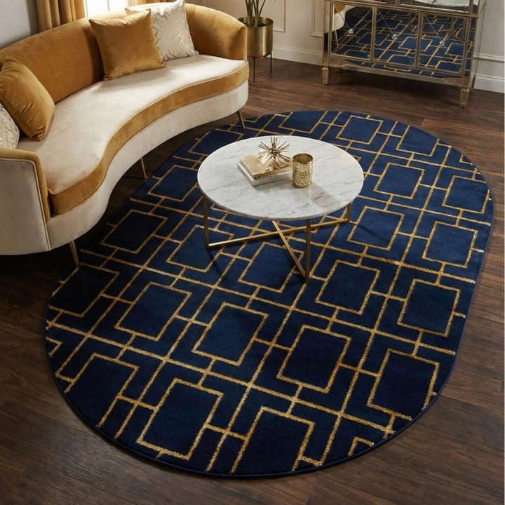 Geometric Patterned Area Rug