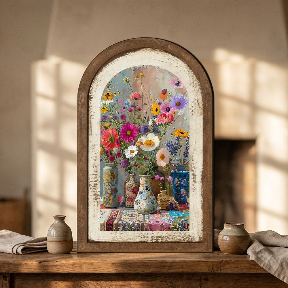 Wall decoration with lemon pattern Kalsten