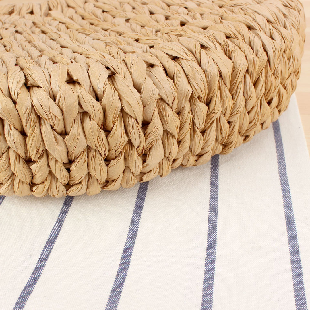 Hand-knotted basket bag with unique design Kalsten
