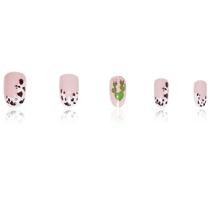 Playful Animal-Themed Press-On Nail Art Kalsten