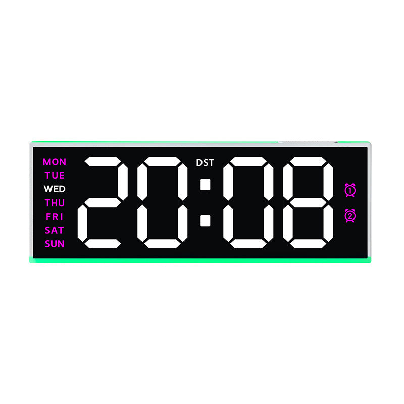Digital alarm clock with large LED display and dual alarm function Kalsten