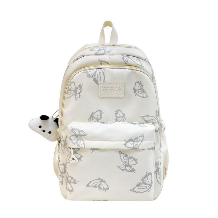 Floral Print Multi-Pocket Backpack Kalsten