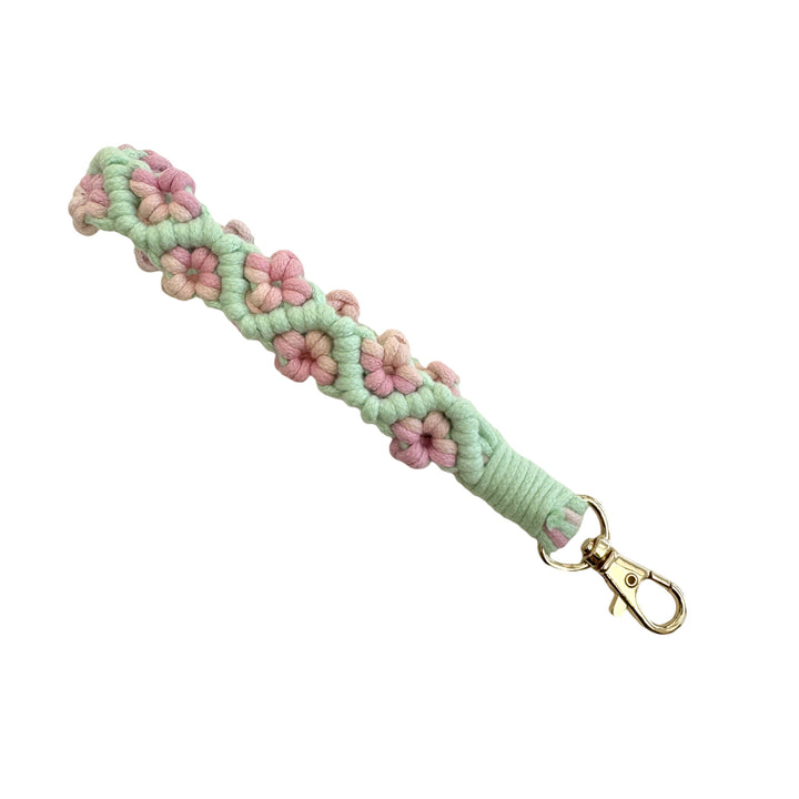 Decorative Macrame Keychain Strap Kalsten