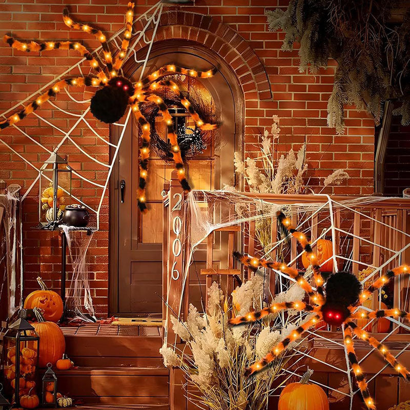 Decorative LED Spider with Light Effects
