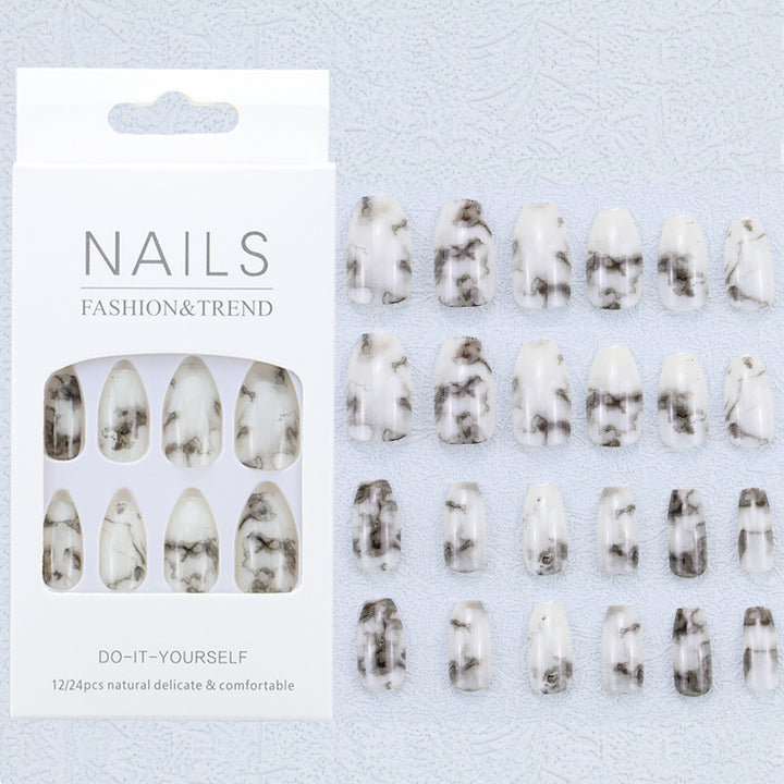 Artistic Graphic Press-On Nail Set Kalsten