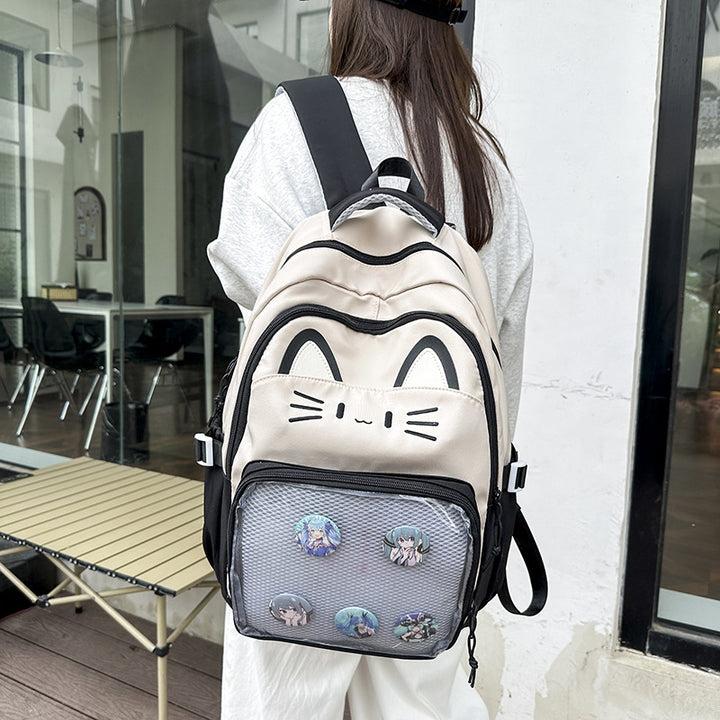 Cat-Ear Design Backpack Kalsten