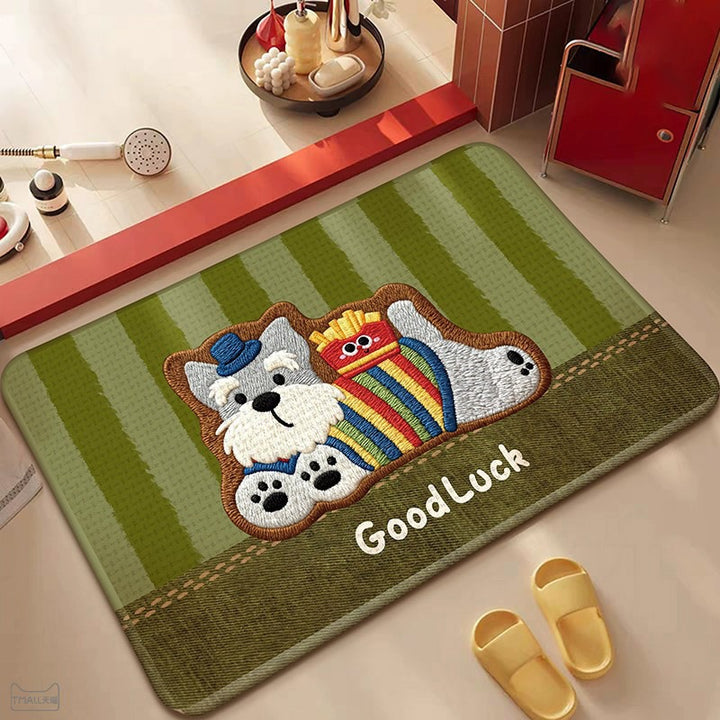 Cute Animal-Themed Indoor Doormat Kalsten