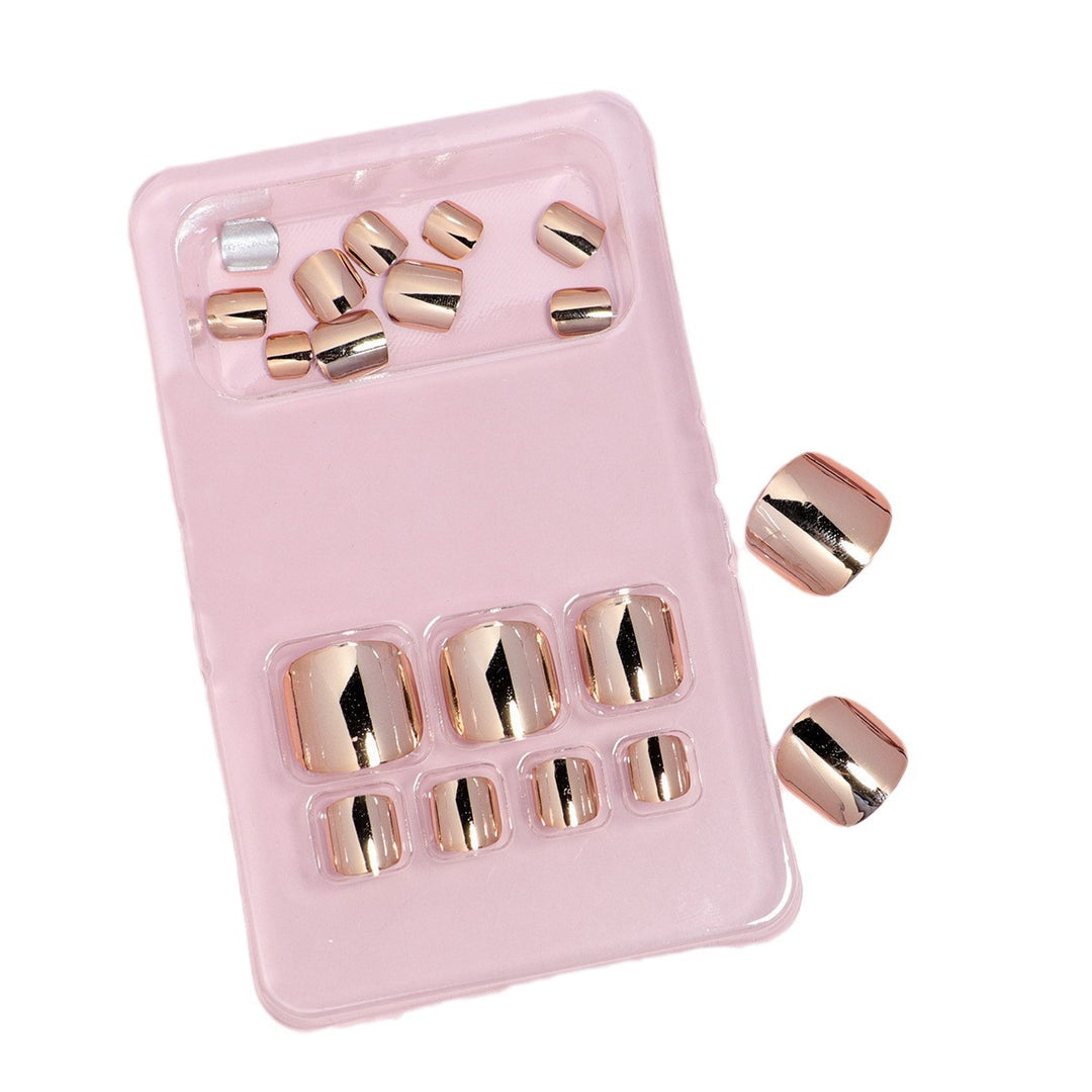 Premium Metallic Press-On Nail Set Kalsten