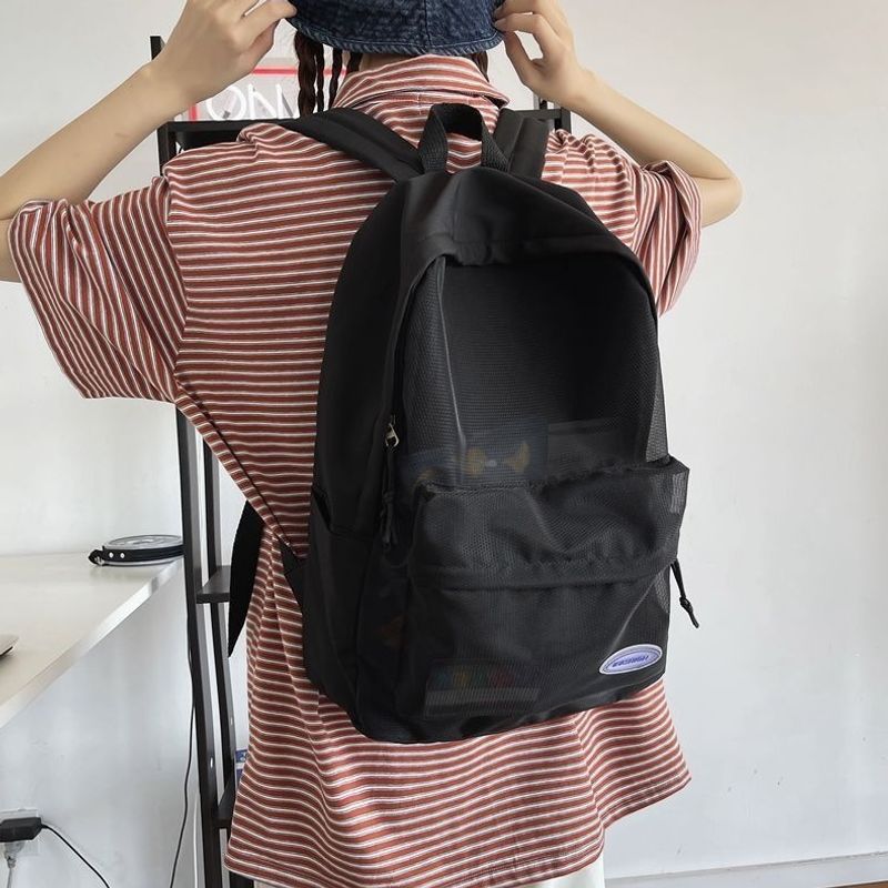 Transparent Mesh Backpack Kalsten