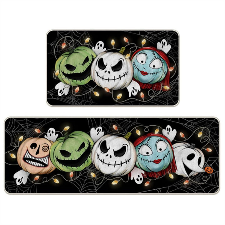 Halloween Themed Kitchen Mat Set