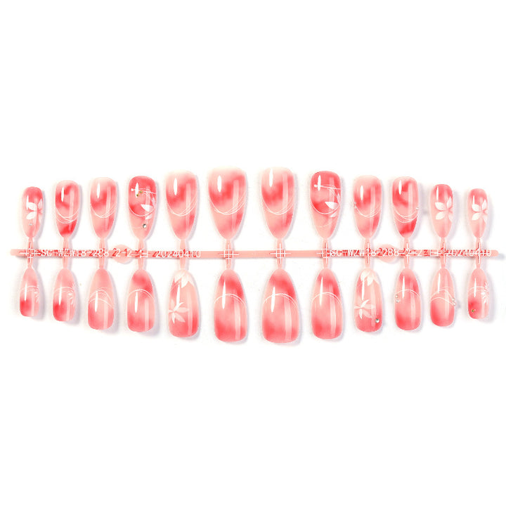 Floral Design Artistic Press-On Nail Set Kalsten