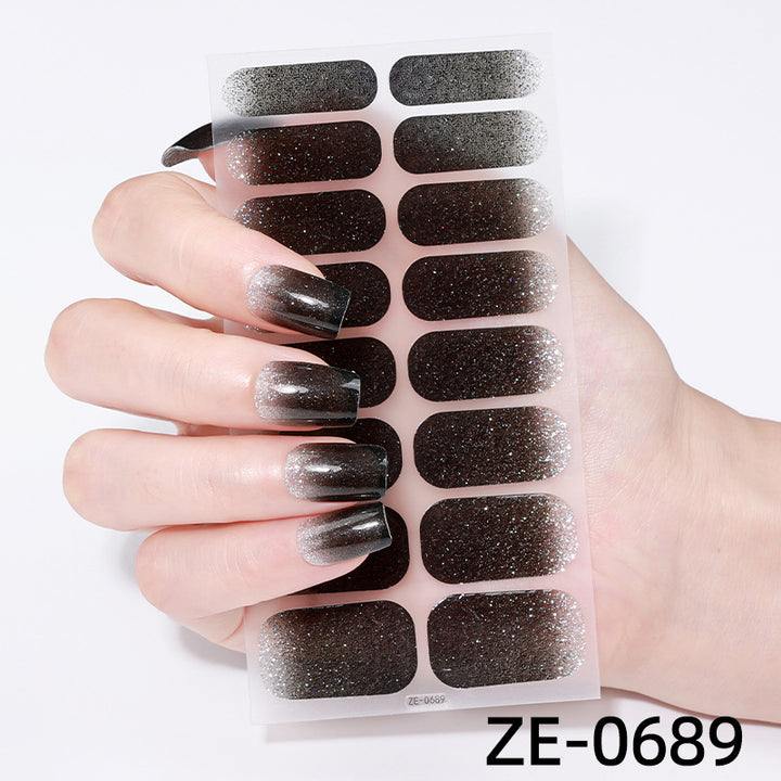 Glitter Ombre Nail Wraps  1790954415