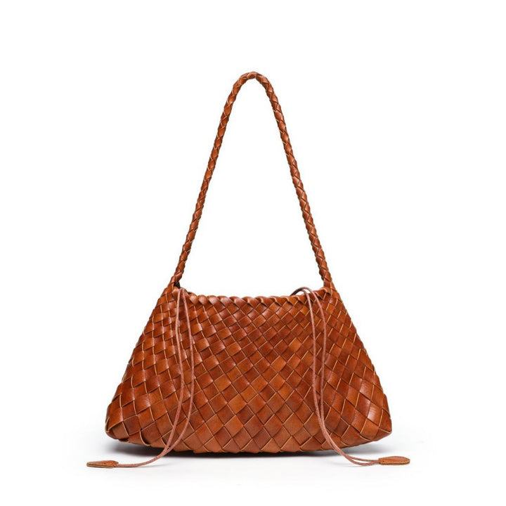 Textured Woven Slouchy Shoulder Bag Kalsten
