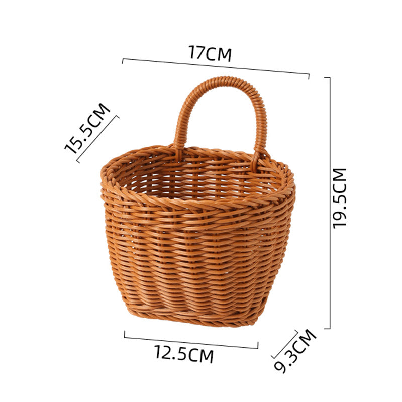 Handcrafted Wicker Utility Basket Kalsten