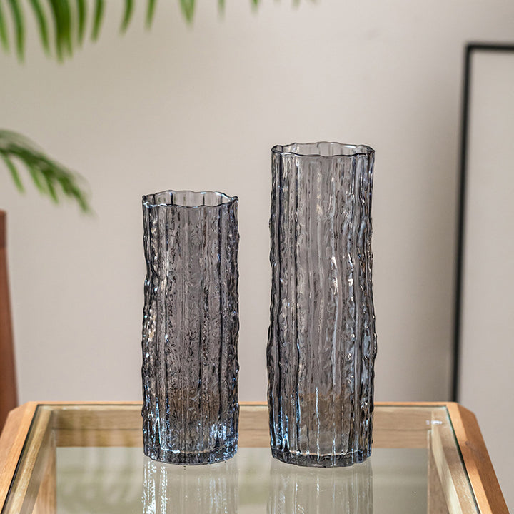 Artful Glass Vase in Modern Design Kalsten