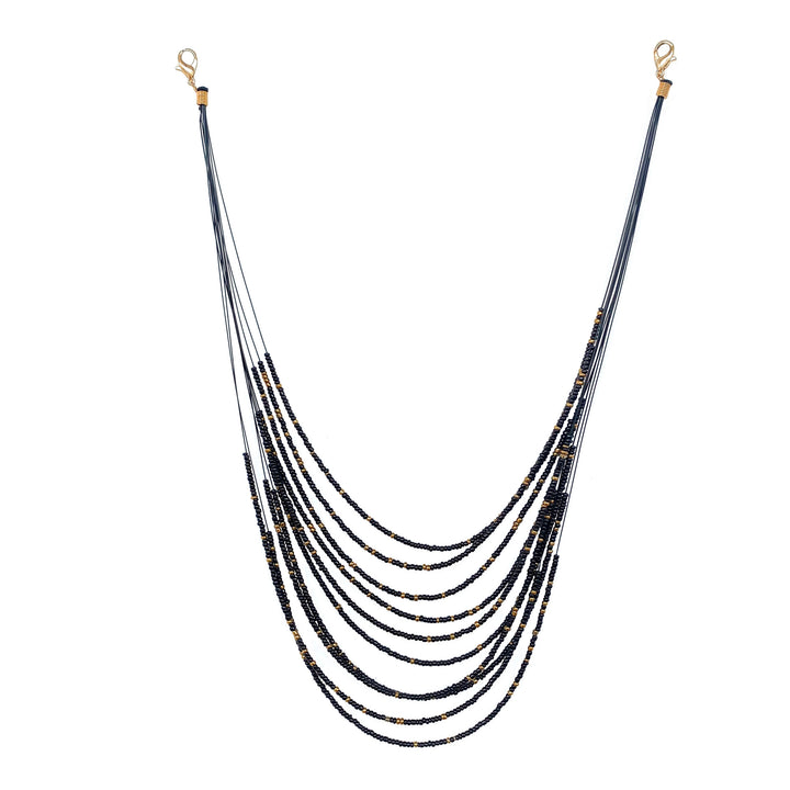 Multi-Strand Beaded Necklace Kalsten