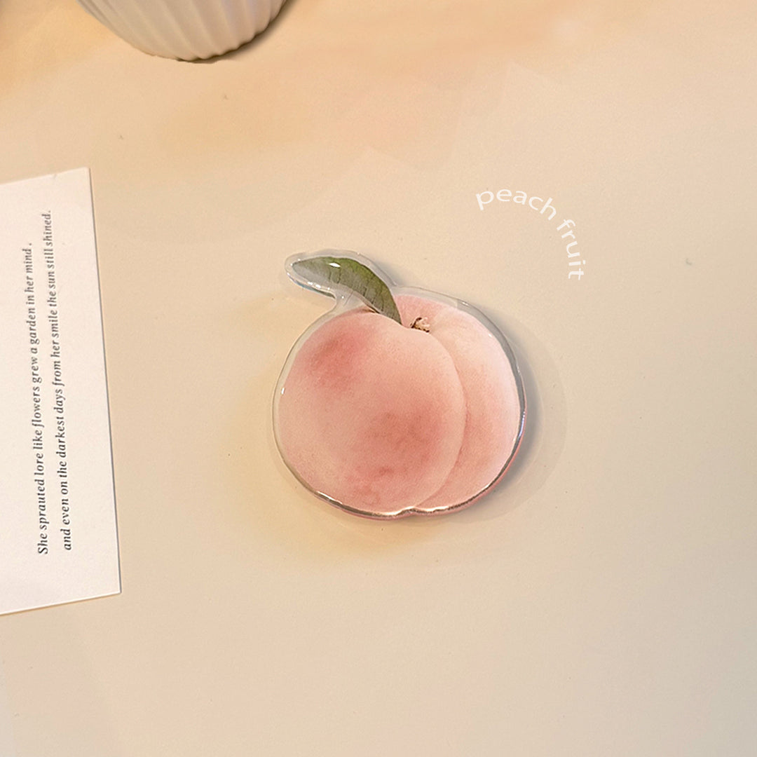 Original refrigerator magnet in peach design Kalsten