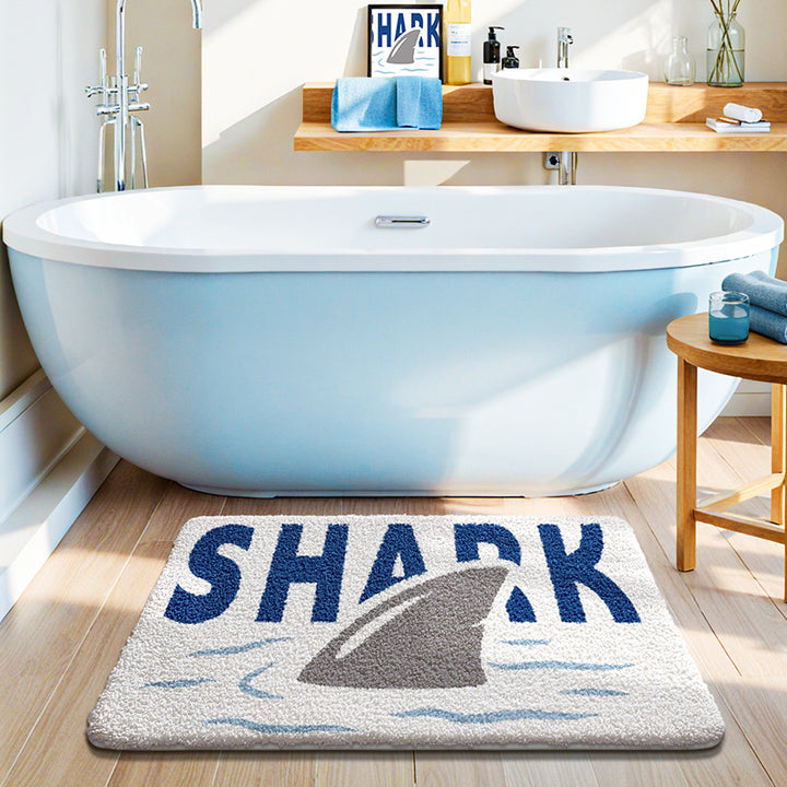 Unisex Coastal-Themed Bath Mat Kalsten