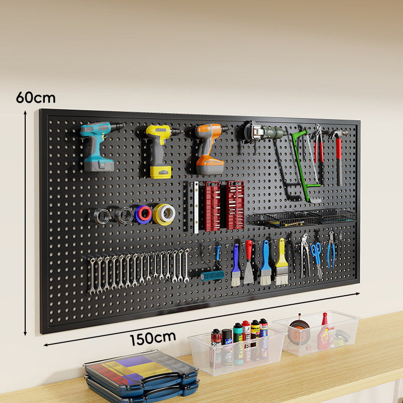 Pegboard Double-Prong Metal Hooks Compact Heavy-Duty Display Hangers