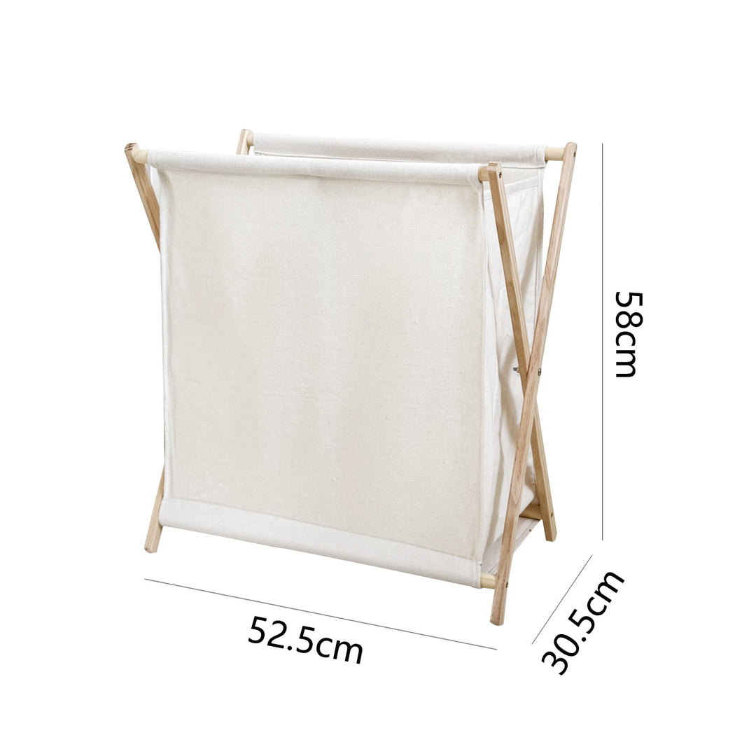 Modern laundry basket with folding frame Kalsten