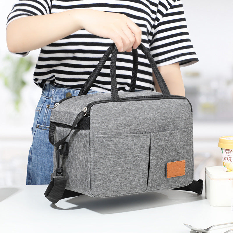 Insulated Multi-Pocket Lunch Cooler Bag Kalsten